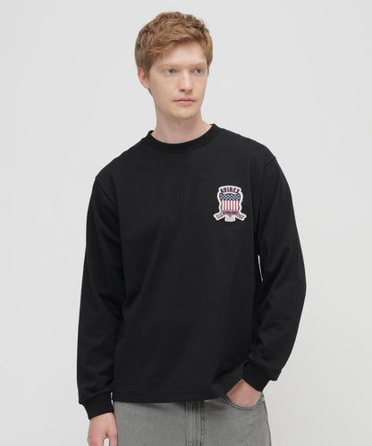 SIGNATURE VARSITY LOGO 長袖T恤