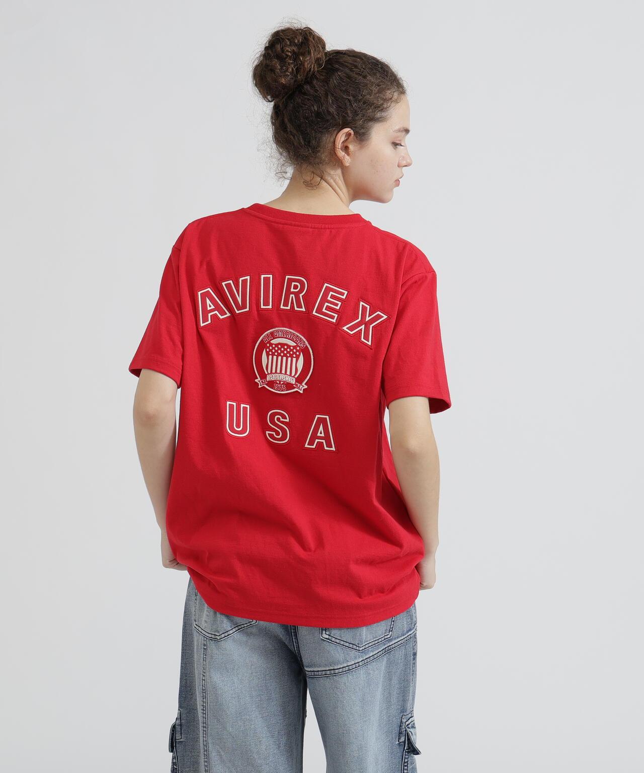 WOMAN SIGNATURE VARSITY LOGO T-SHIRT
