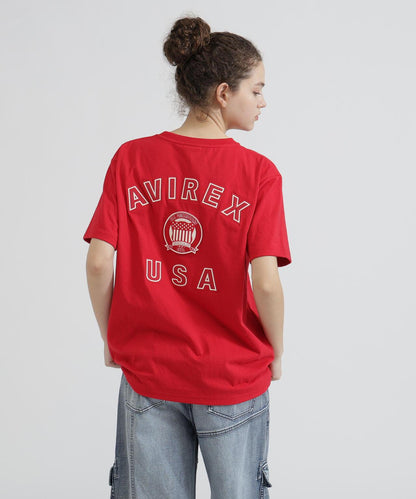 WOMAN SIGNATURE VARSITY LOGO T-SHIRT
