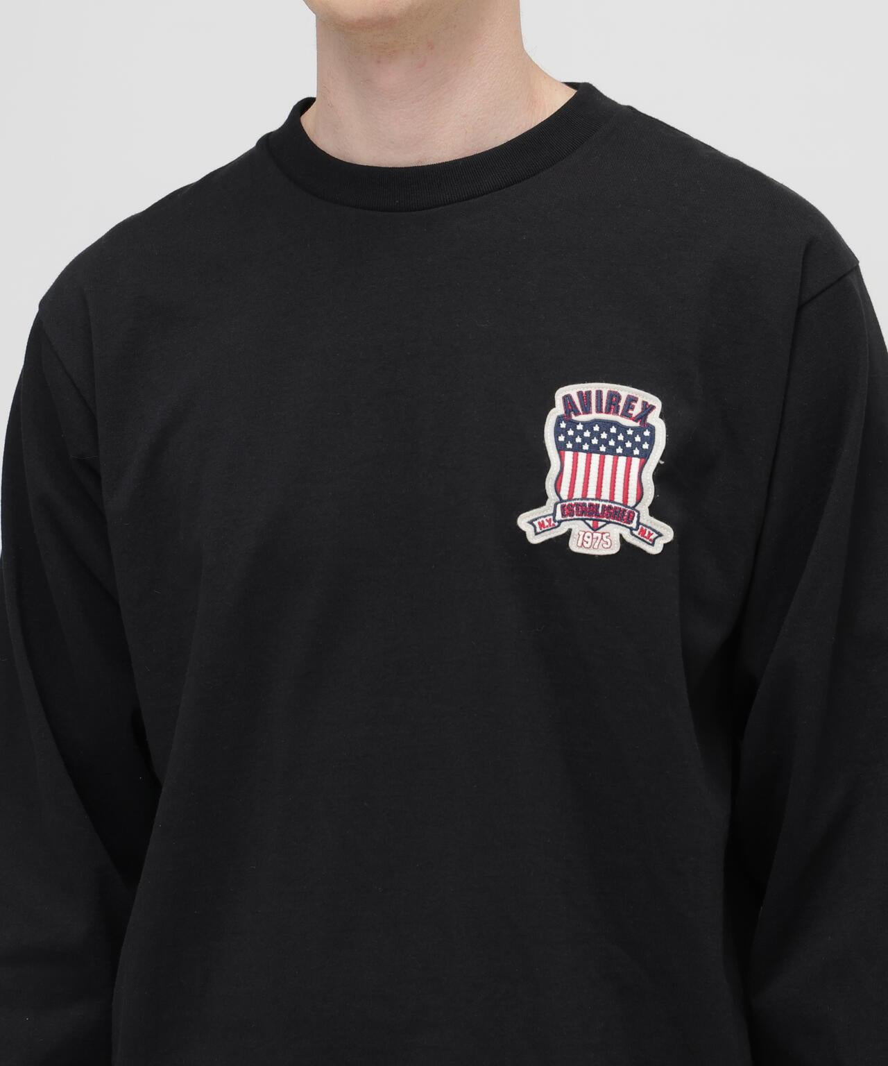 SIGNATURE VARSITY LOGO 長袖T恤