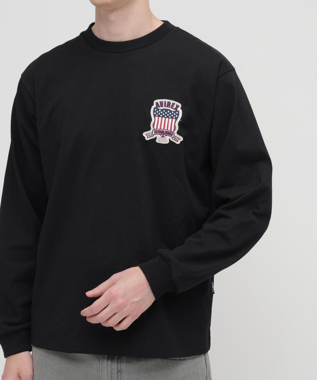SIGNATURE VARSITY LOGO 長袖T恤