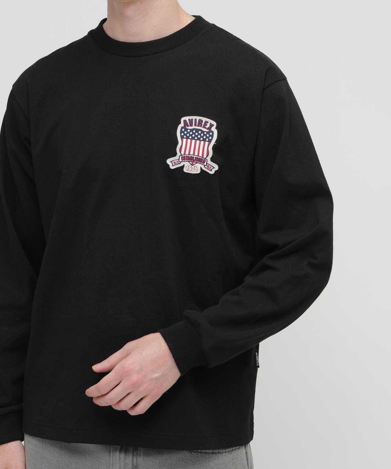 SIGNATURE VARSITY LOGO 長袖T恤