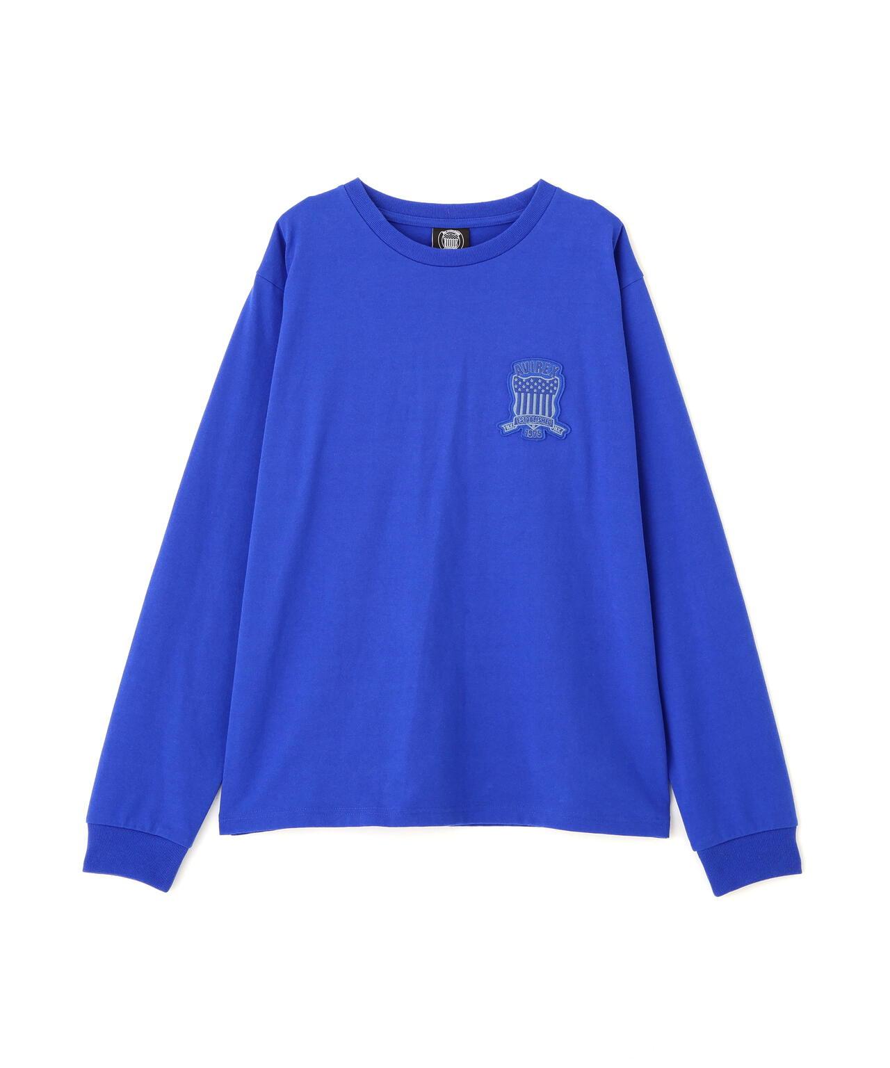 《WOMAN》L/S SIGNATURE VARSITY LOGO T-SHIRT