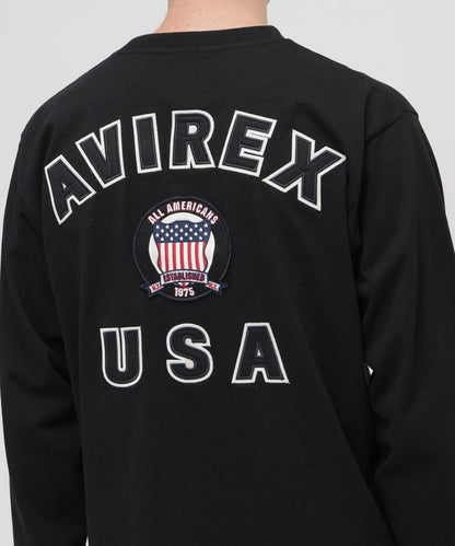 SIGNATURE VARSITY LOGO 長袖T恤
