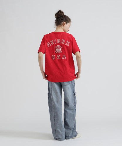 WOMAN SIGNATURE VARSITY LOGO T-SHIRT