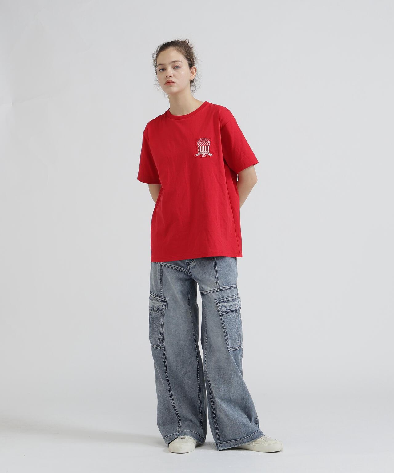 WOMAN SIGNATURE VARSITY LOGO T-SHIRT