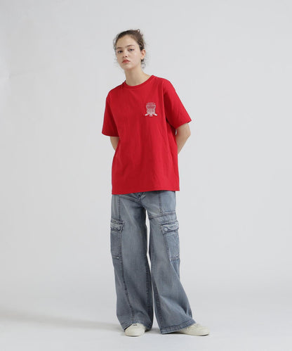 WOMAN SIGNATURE VARSITY LOGO T-SHIRT