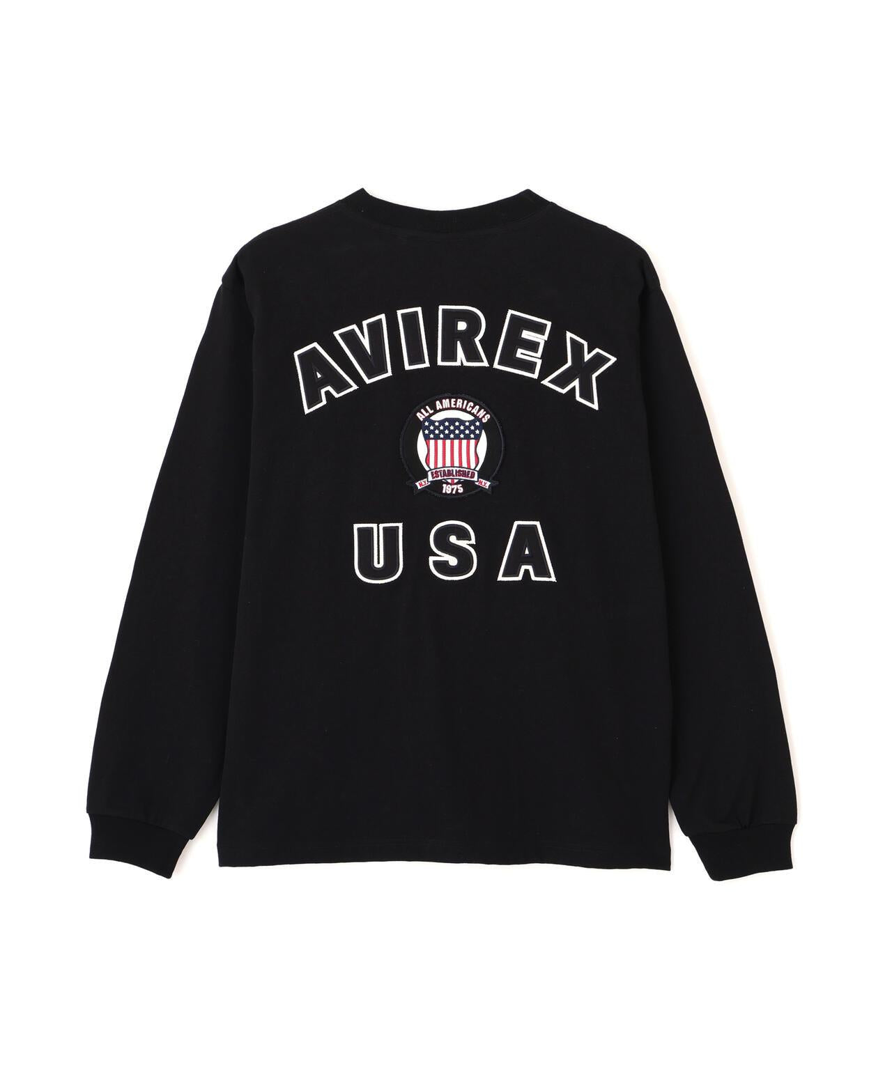 SIGNATURE VARSITY LOGO 長袖T恤