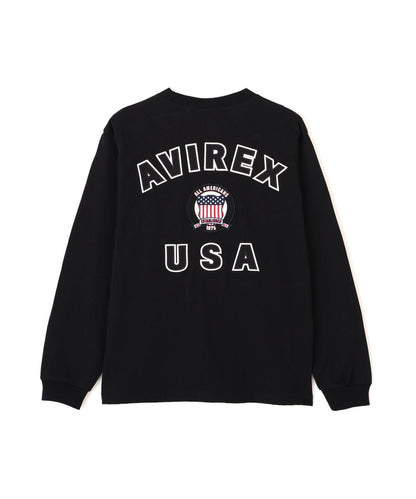 SIGNATURE VARSITY LOGO 長袖T恤