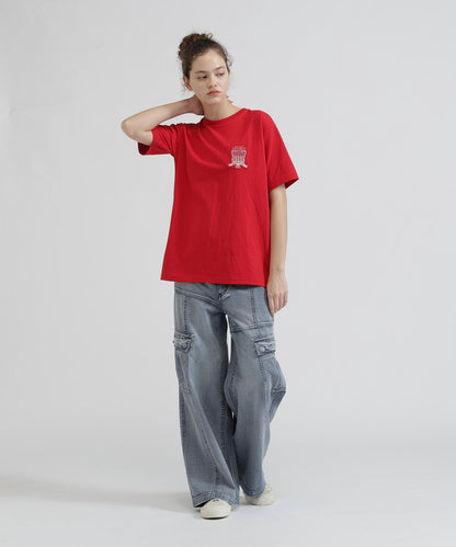 WOMAN SIGNATURE VARSITY LOGO T-SHIRT