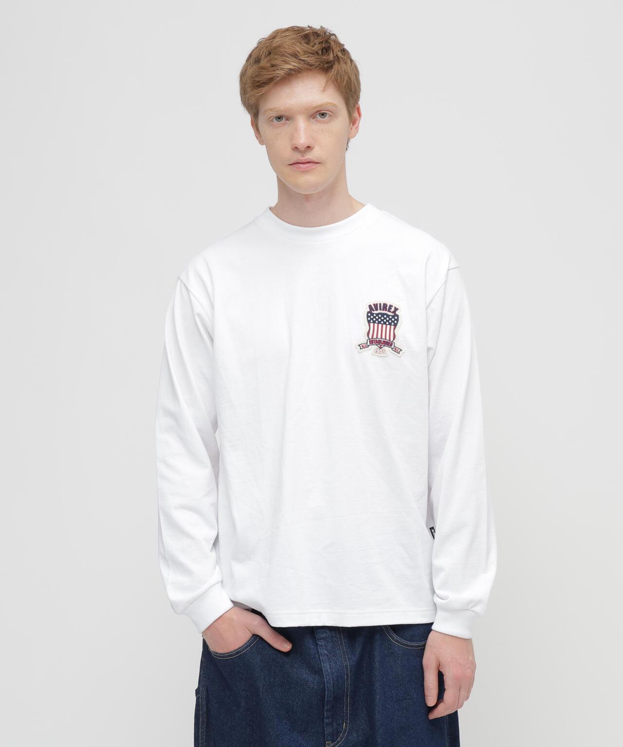 SIGNATURE VARSITY LOGO 長袖T恤