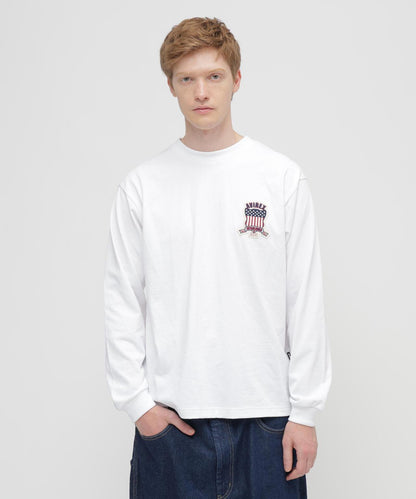 SIGNATURE VARSITY LOGO 長袖T恤