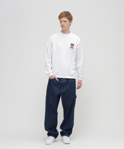 SIGNATURE VARSITY LOGO 長袖T恤