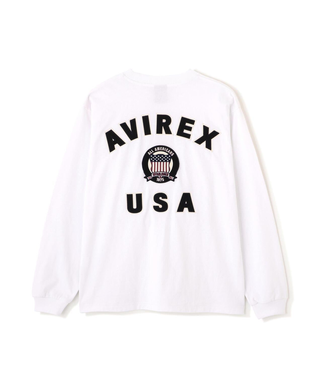 SIGNATURE VARSITY LOGO 長袖T恤