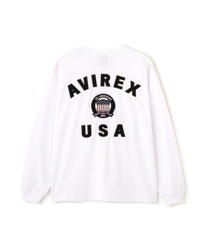 SIGNATURE VARSITY LOGO 長袖T恤