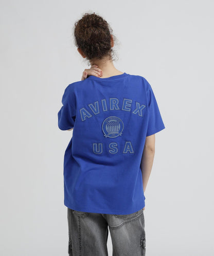 WOMAN SIGNATURE VARSITY LOGO T-SHIRT