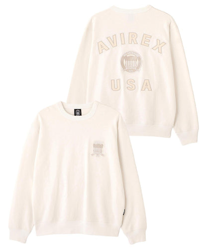 SIGNATURE VARSITY LOGO 圓領衛衣