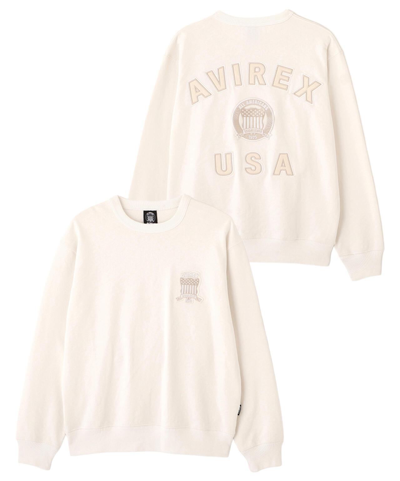 SIGNATURE VARSITY LOGO 圓領衛衣