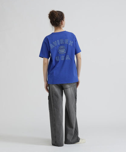 WOMAN SIGNATURE VARSITY LOGO T-SHIRT