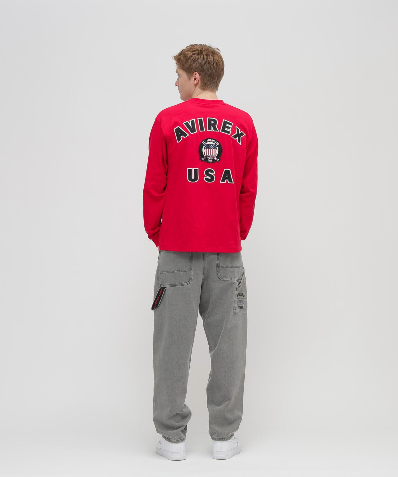 SIGNATURE VARSITY LOGO 長袖T恤