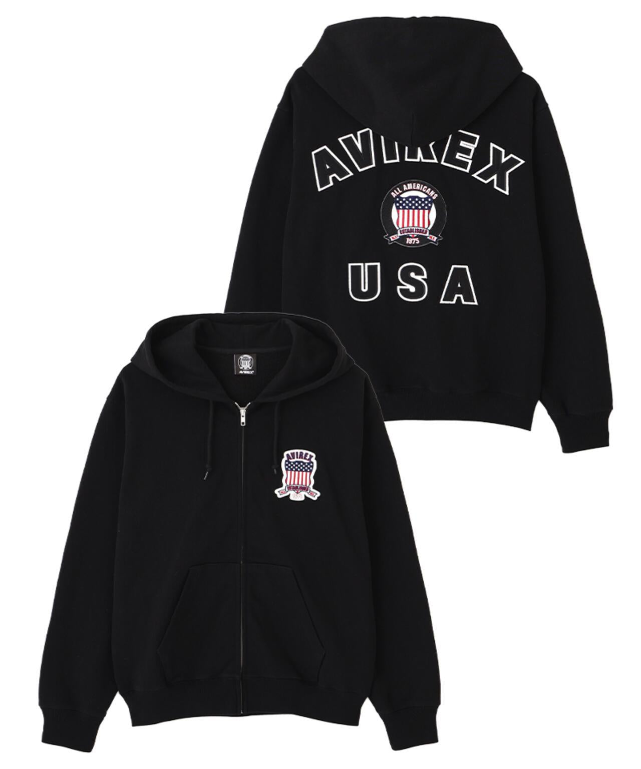 SIGNATURE VARSITY 拉鍊連帽衫