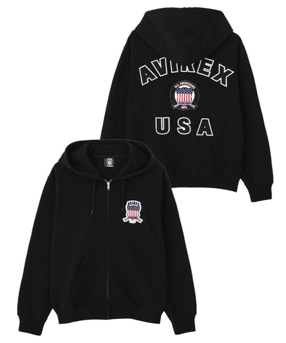 SIGNATURE VARSITY 拉鍊連帽衫