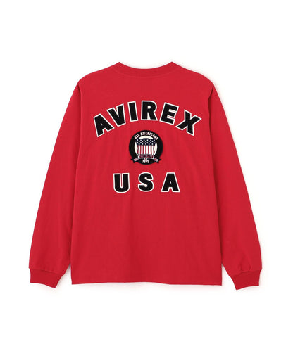 SIGNATURE VARSITY LOGO 長袖T恤