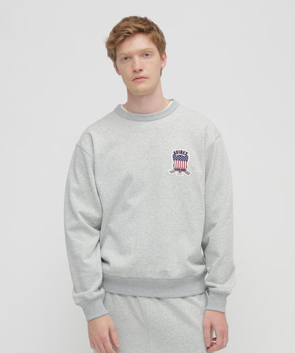 SIGNATURE VARSITY LOGO 圓領衛衣