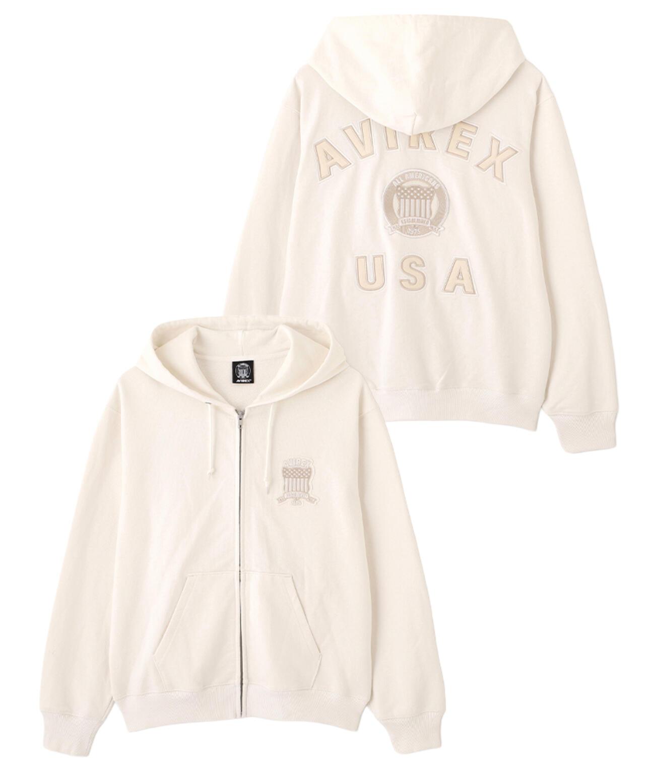 SIGNATURE VARSITY 拉鍊連帽衫