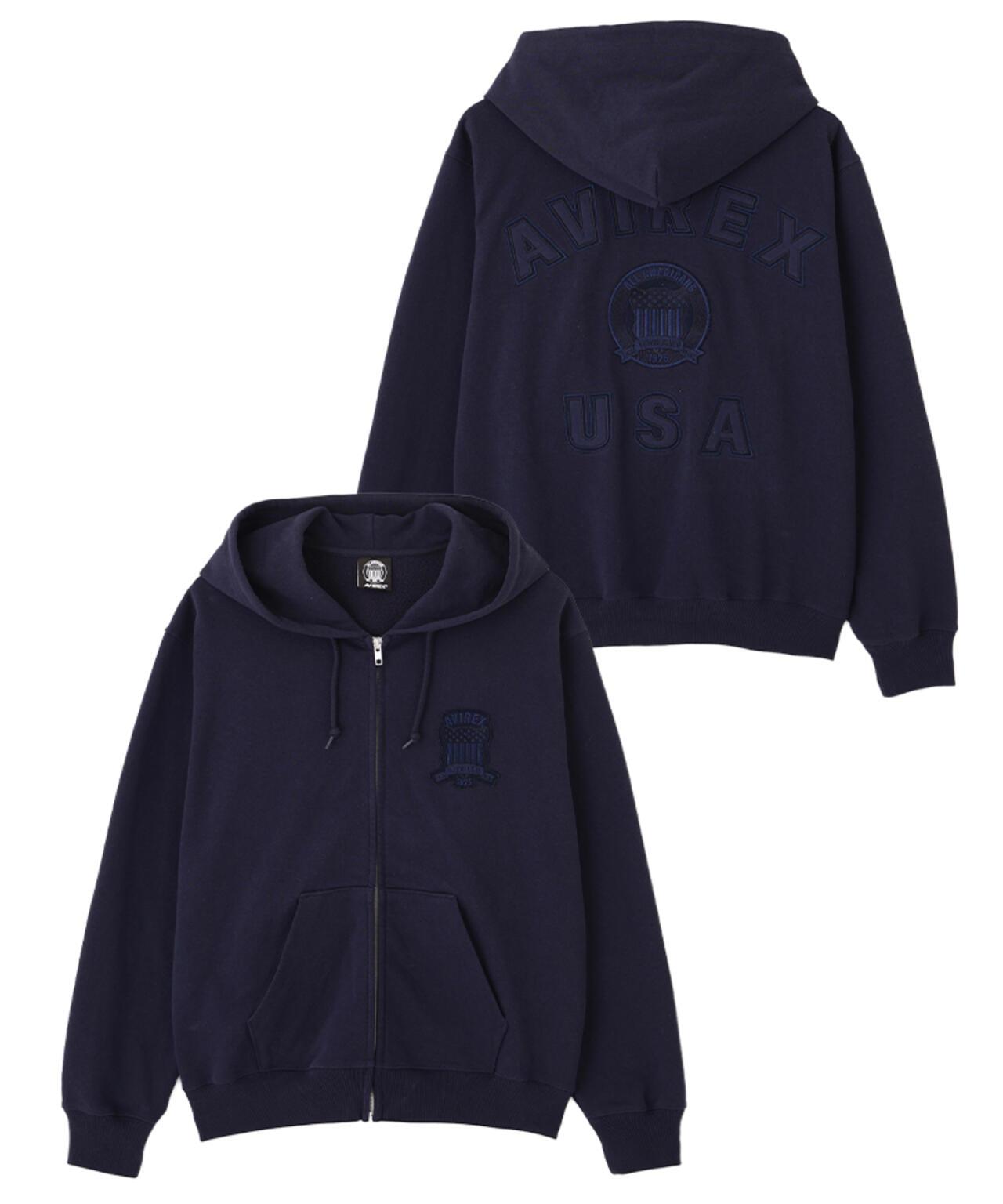 SIGNATURE VARSITY 拉鍊連帽衫