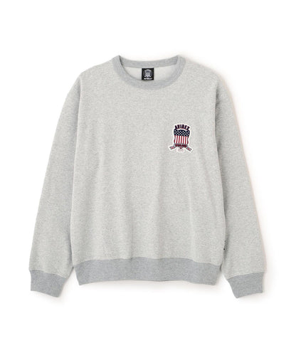 SIGNATURE VARSITY LOGO 圓領衛衣
