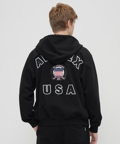 SIGNATURE VARSITY 拉鍊連帽衫