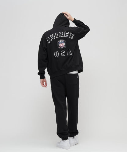SIGNATURE VARSITY 拉鍊連帽衫
