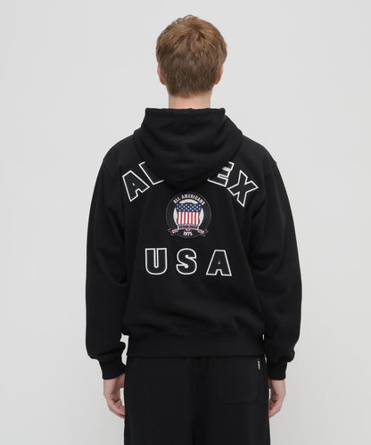 SIGNATURE VARSITY 拉鍊連帽衫