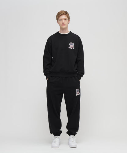 SIGNATURE VARSITY LOGO 圓領衛衣