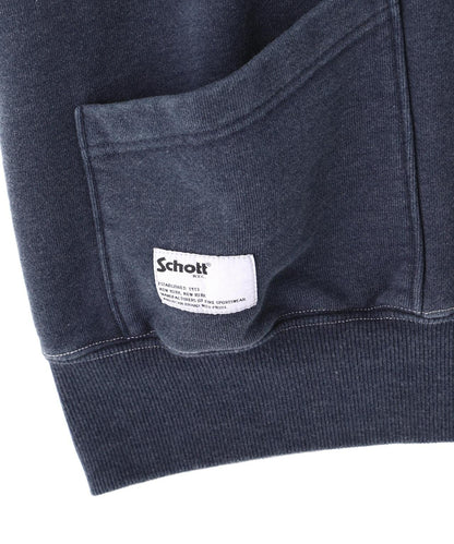 HALF ZIP HOODED SWEAT 半拉鍊連帽衛衣