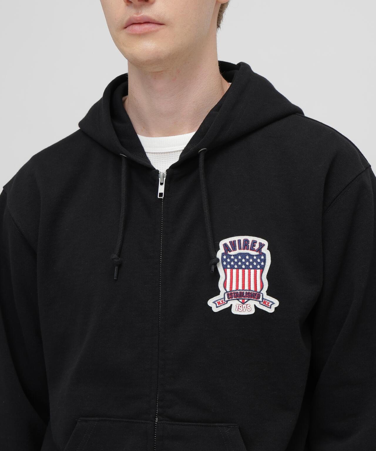 SIGNATURE VARSITY 拉鍊連帽衫
