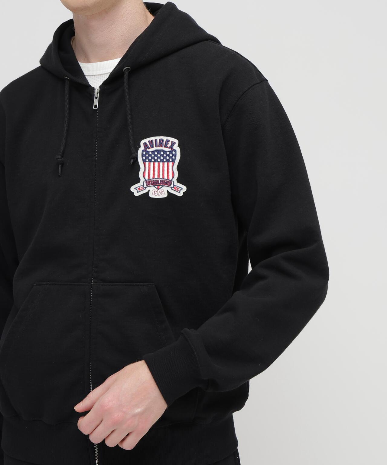 SIGNATURE VARSITY 拉鍊連帽衫