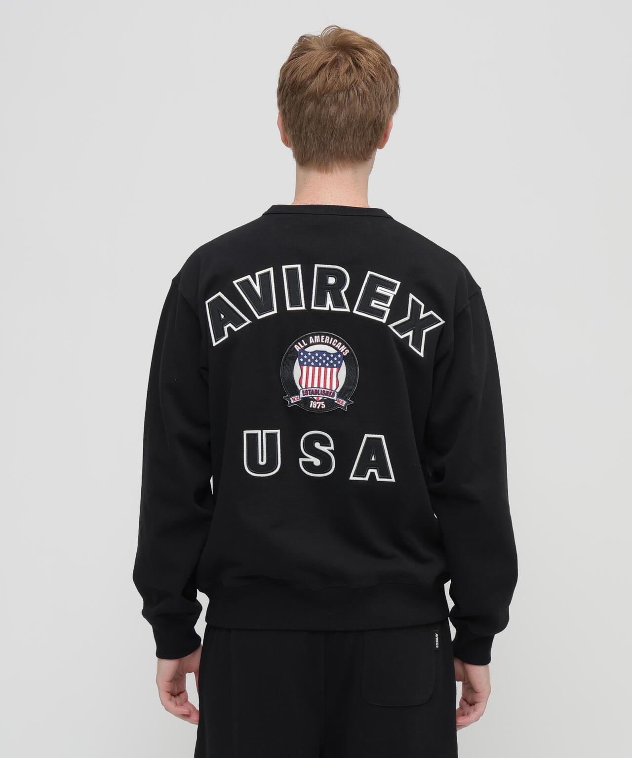 SIGNATURE VARSITY LOGO 圓領衛衣