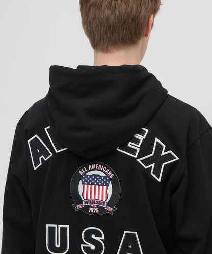 SIGNATURE VARSITY 拉鍊連帽衫