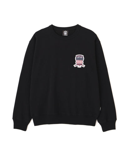 SIGNATURE VARSITY LOGO 圓領衛衣