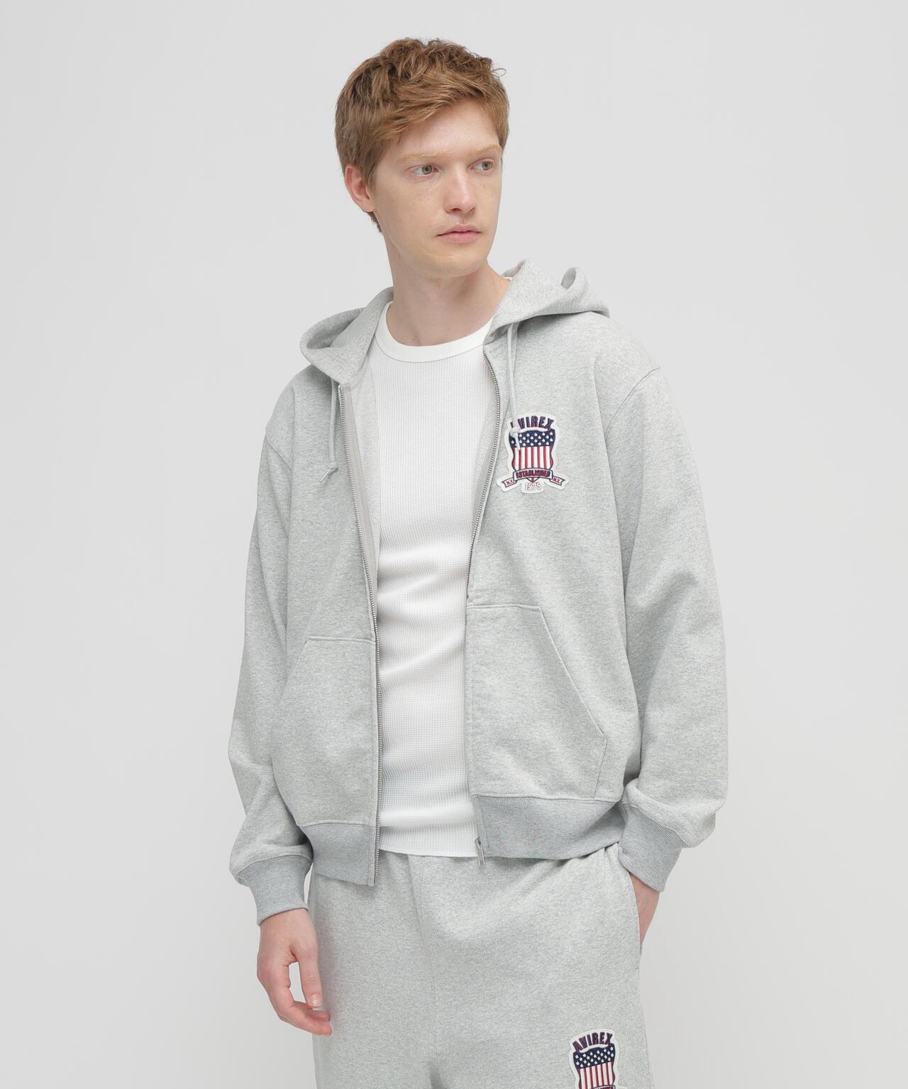 SIGNATURE VARSITY 拉鍊連帽衫