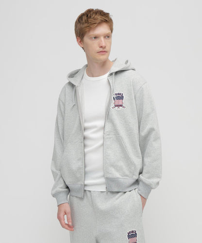 SIGNATURE VARSITY 拉鍊連帽衫