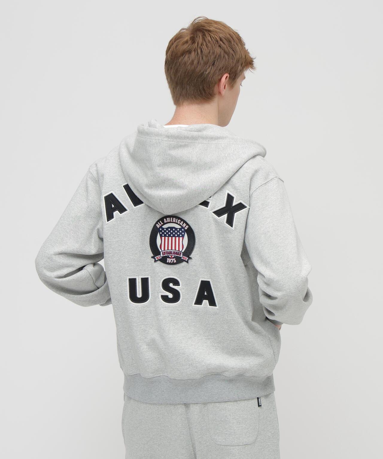 SIGNATURE VARSITY 拉鍊連帽衫