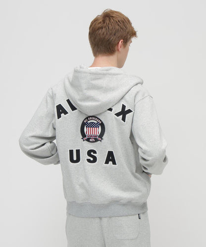 SIGNATURE VARSITY 拉鍊連帽衫