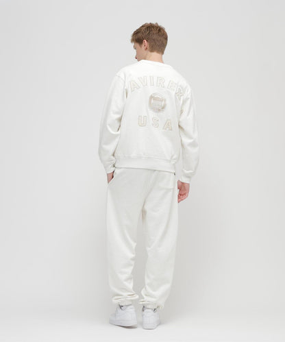 SIGNATURE VARSITY LOGO 圓領衛衣