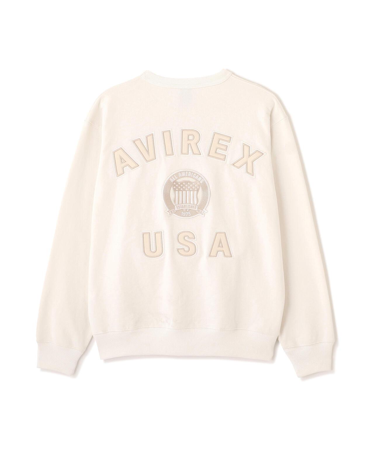 SIGNATURE VARSITY LOGO 圓領衛衣