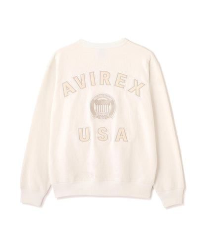 SIGNATURE VARSITY LOGO 圓領衛衣