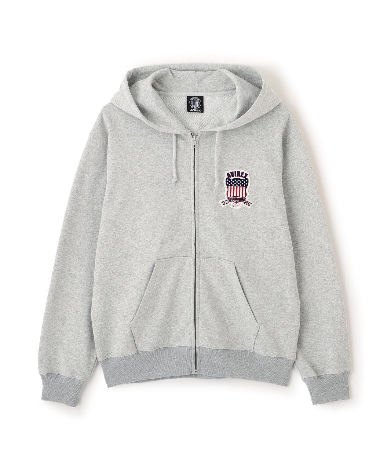 SIGNATURE VARSITY 拉鍊連帽衫