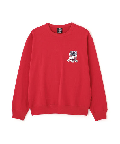 SIGNATURE VARSITY LOGO 圓領衛衣